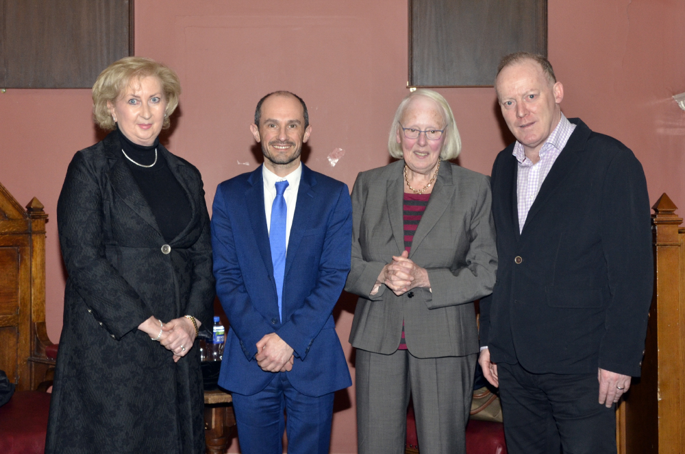 Ms Justice Mary Laffoy addresses students on work of Law Reform Commission