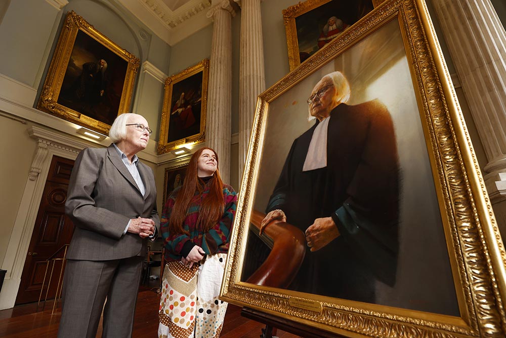 Portrait of Ms Justice Mary Laffoy unveiled by The Bar of Ireland