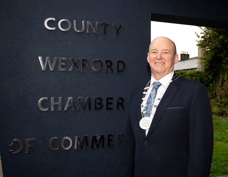 Conor Robinson appointed president of County Wexford Chamber