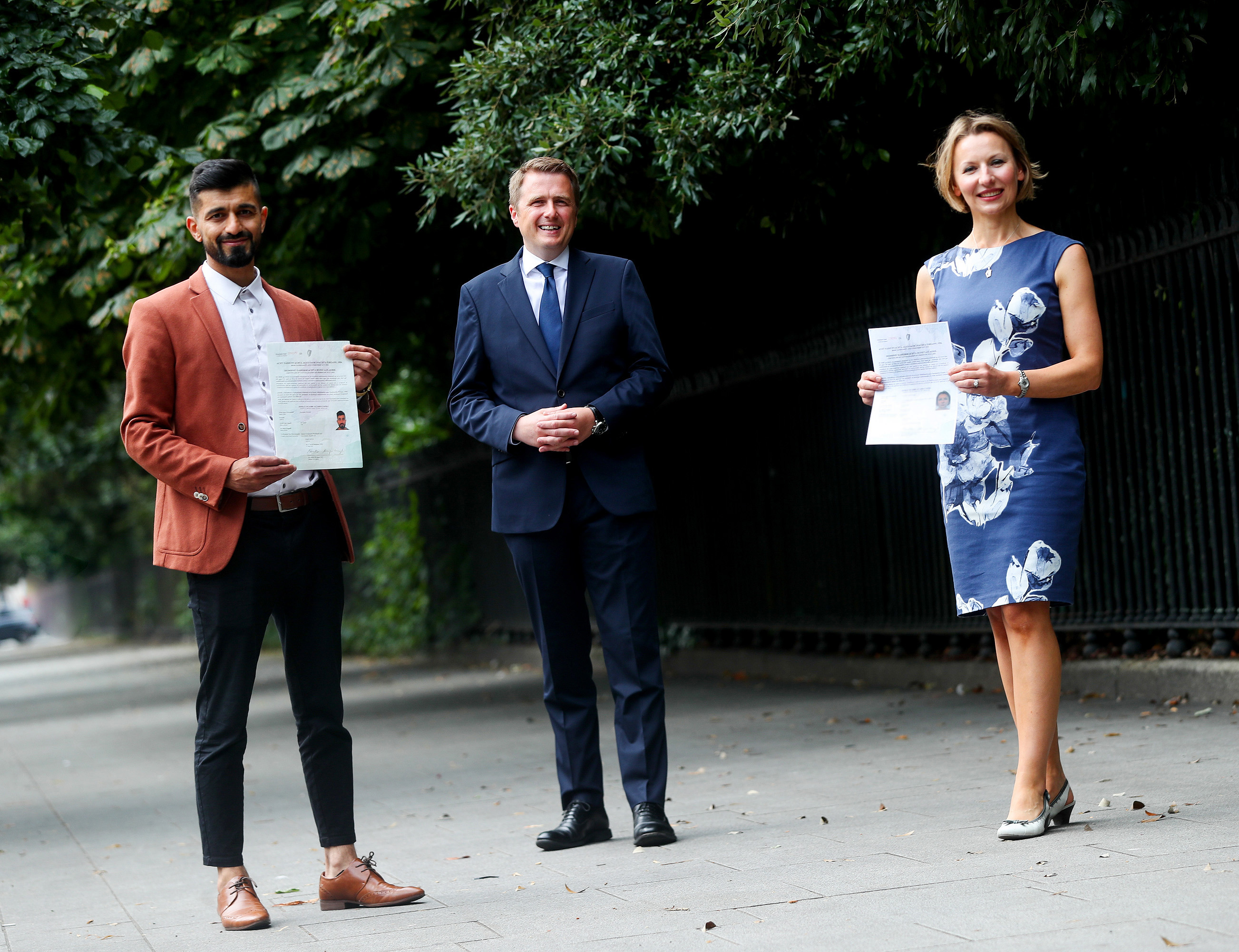 Virtual celebration welcomes Ireland's newest citizens