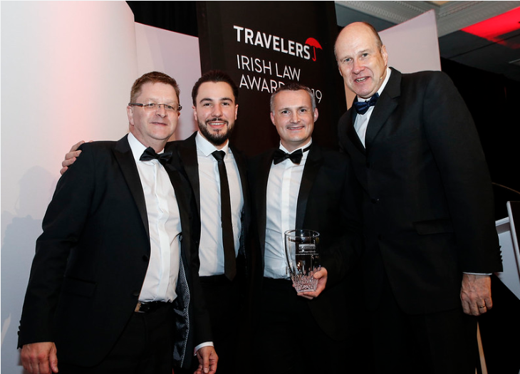 LEAP scoops ‘Service Provider to the Legal Profession’ award at Irish Law Awards 2019