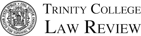 Eoin Forde named editor-in-chief of Trinity College Law Review XXIV