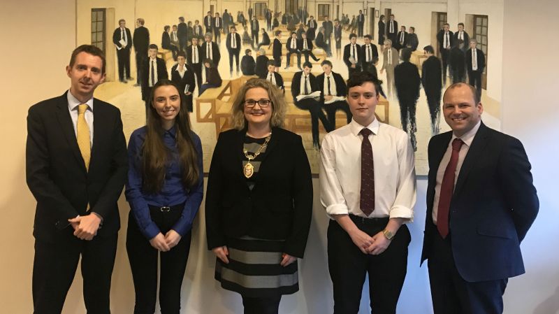 NI: Ulster University team triumph in regional heat for Client Consultation Competition 2019
