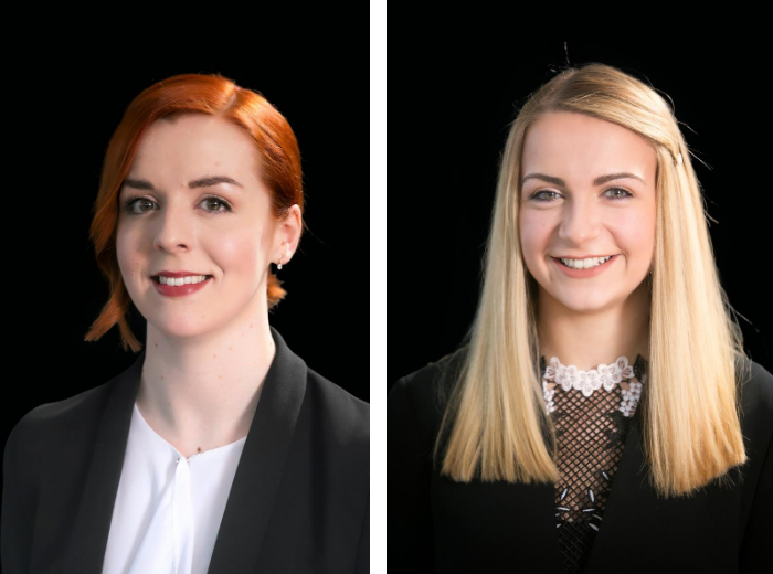 NI: Jenny Cunningham and Taryn Graham elected co-chairs of Young Bar Association