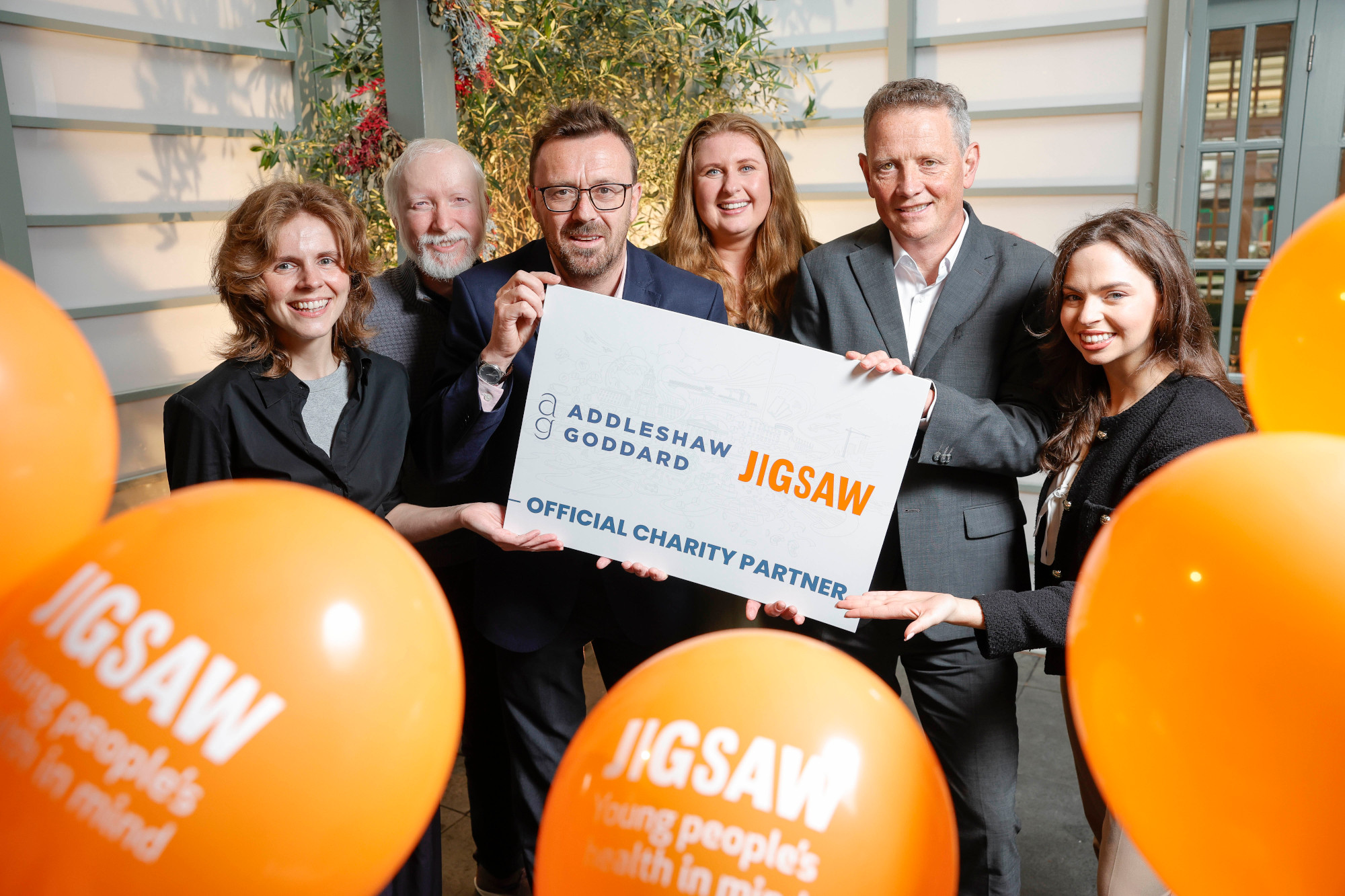 Addleshaw Goddard announces charity partnership with Jigsaw