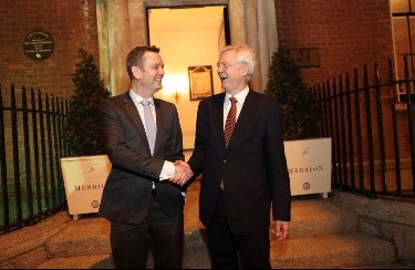 Eversheds Sutherland hosts David Davis in Dublin