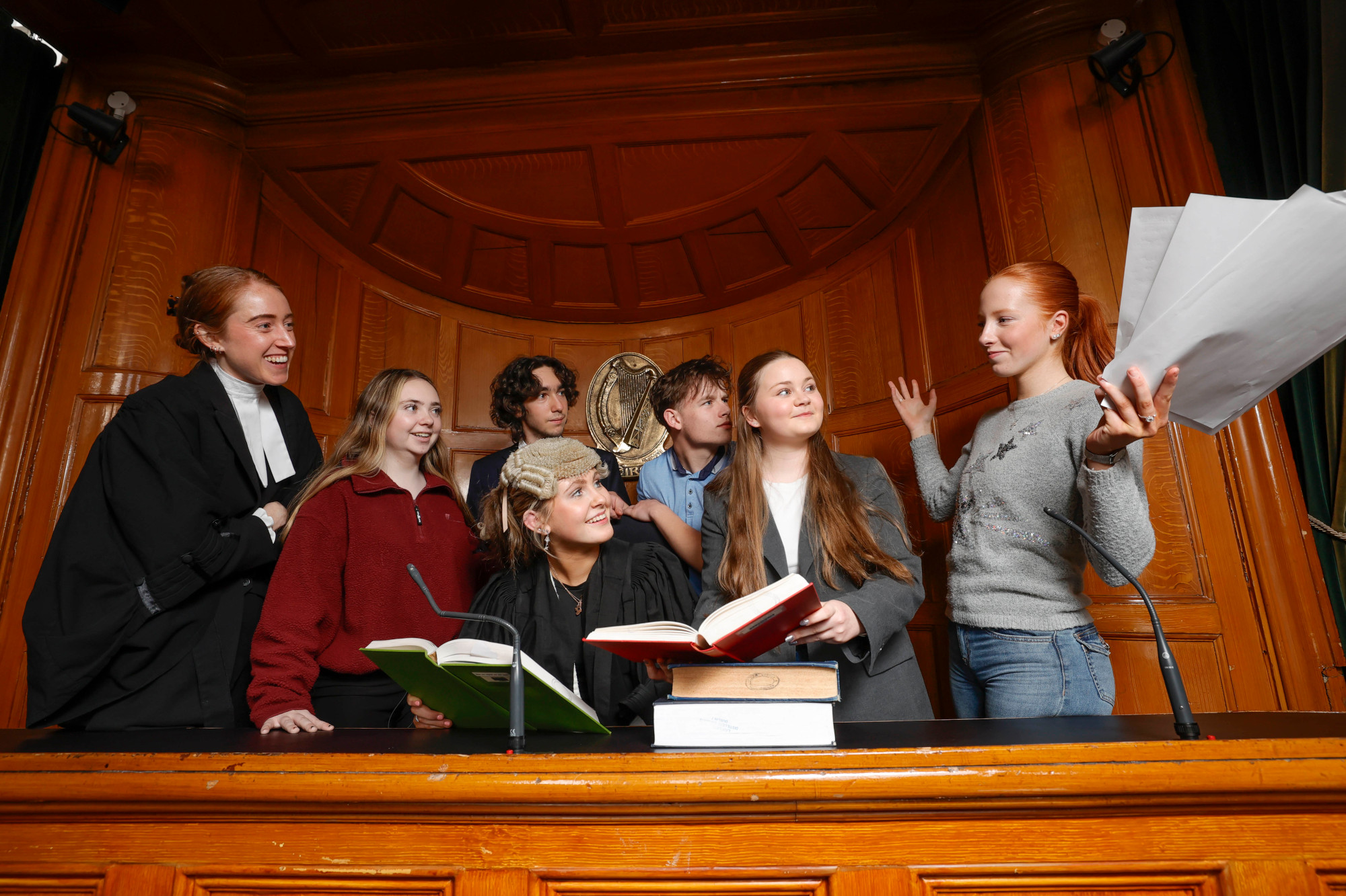 #InPictures: The Bar of Ireland takes transition year students to court