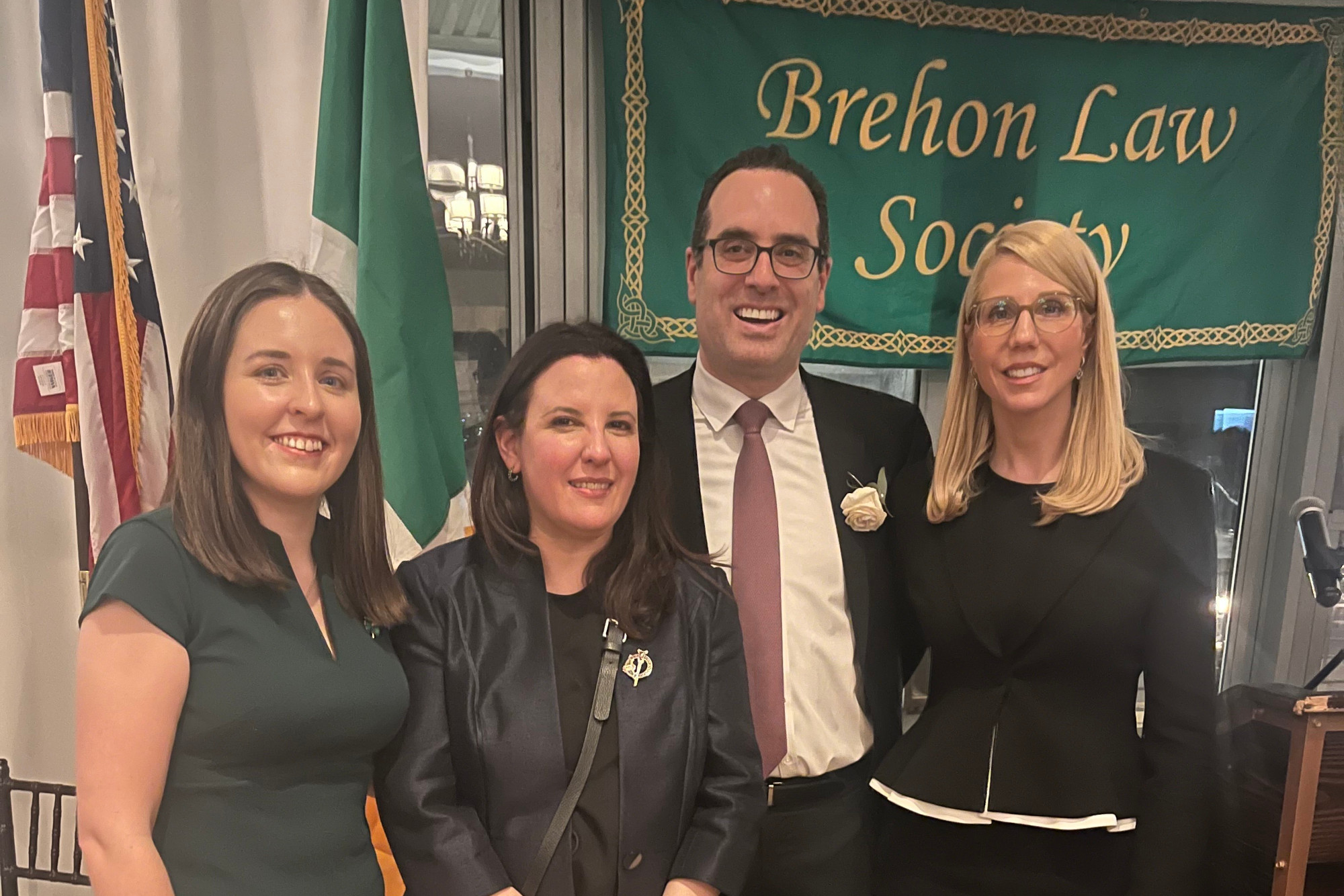 New York City judge honoured at Brehon Law Society dinner