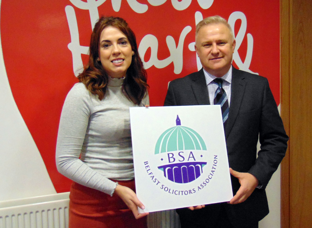 NI: Belfast Solicitors Association launches charity partnership with NI Chest Heart and Stroke