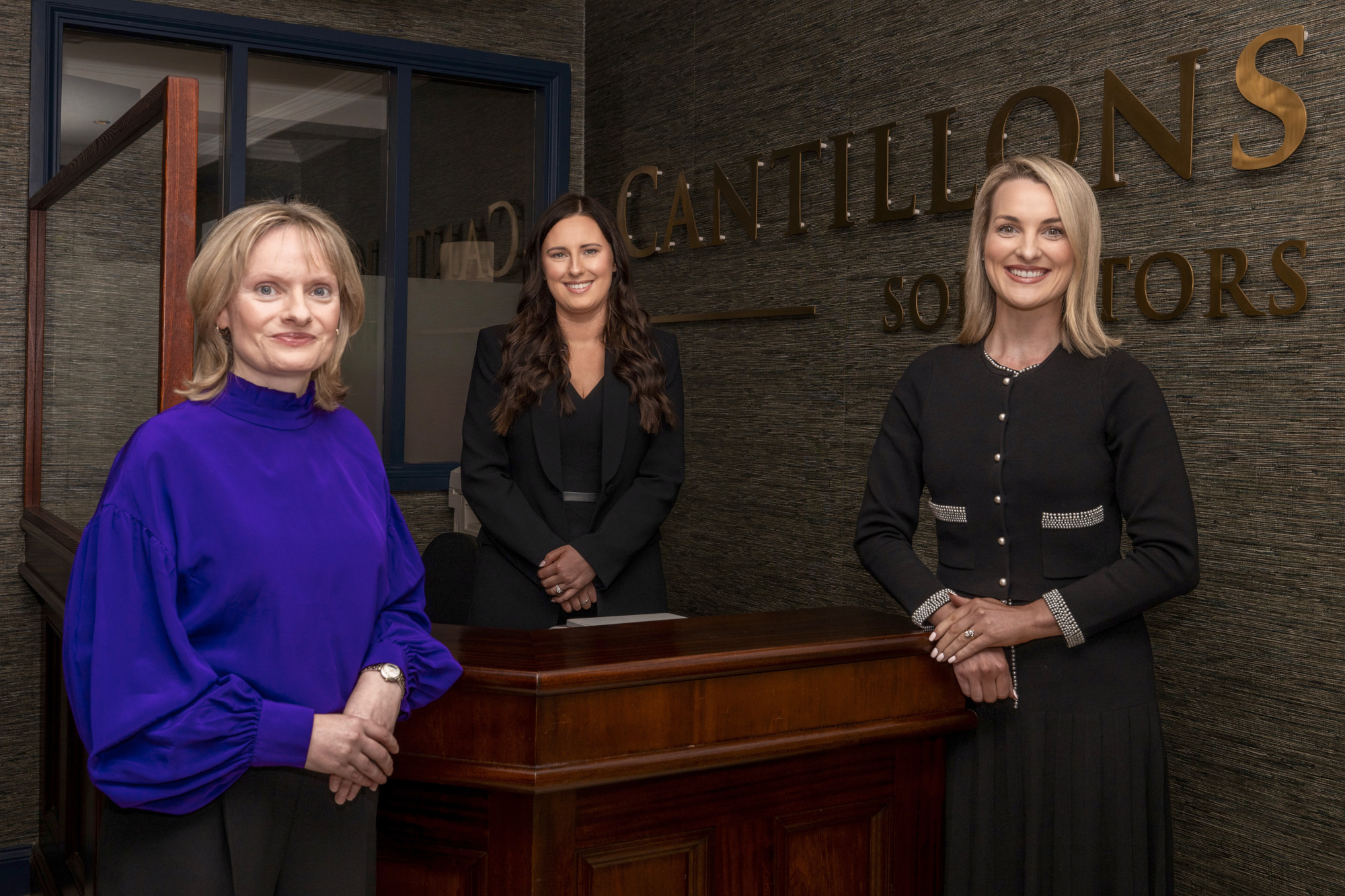 Three new partners at Cantillons Solicitors