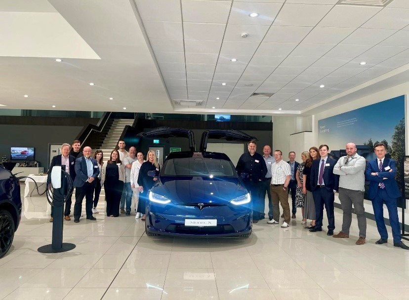 Clyde & Co welcomes insurers to Tesla's Belfast centre