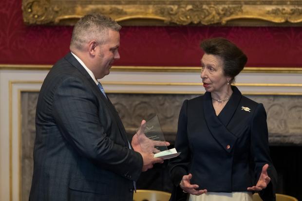 NI: Princess Anne meets staff on tour of new Maghaberry facility