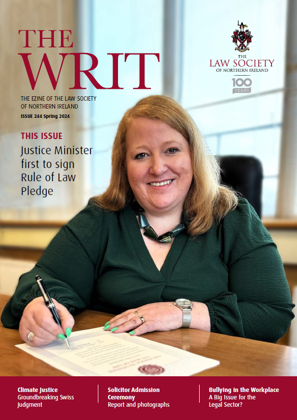 Latest edition of the Writ out now