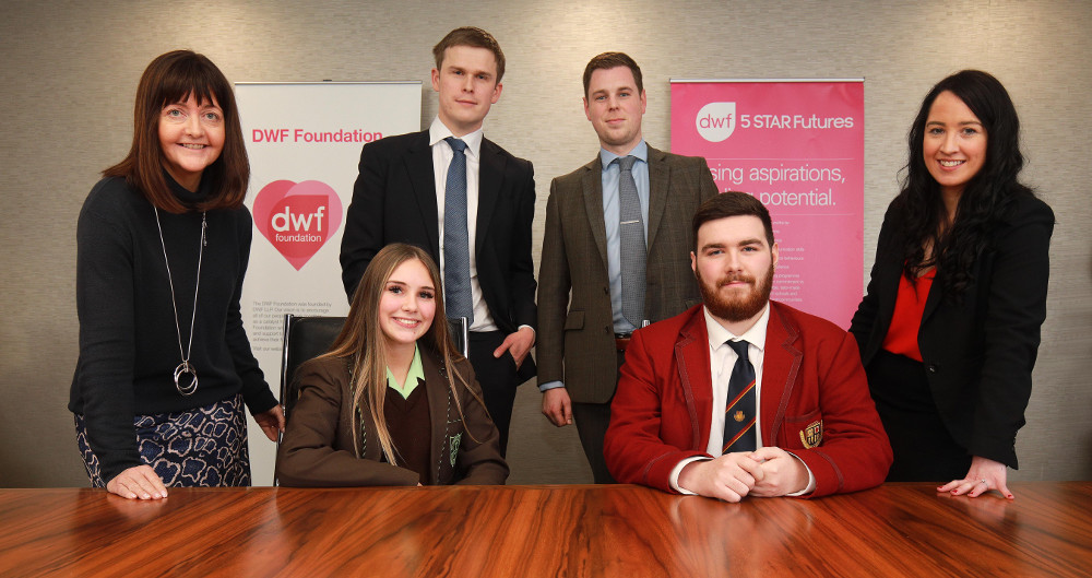 NI: DWF gives sixth form pupils first-hand experience of recruitment
