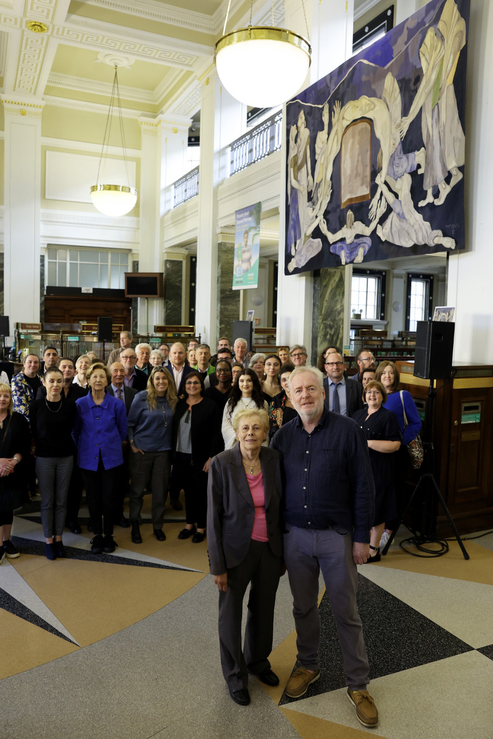 Holocaust tapestry goes on display at Dublin's GPO