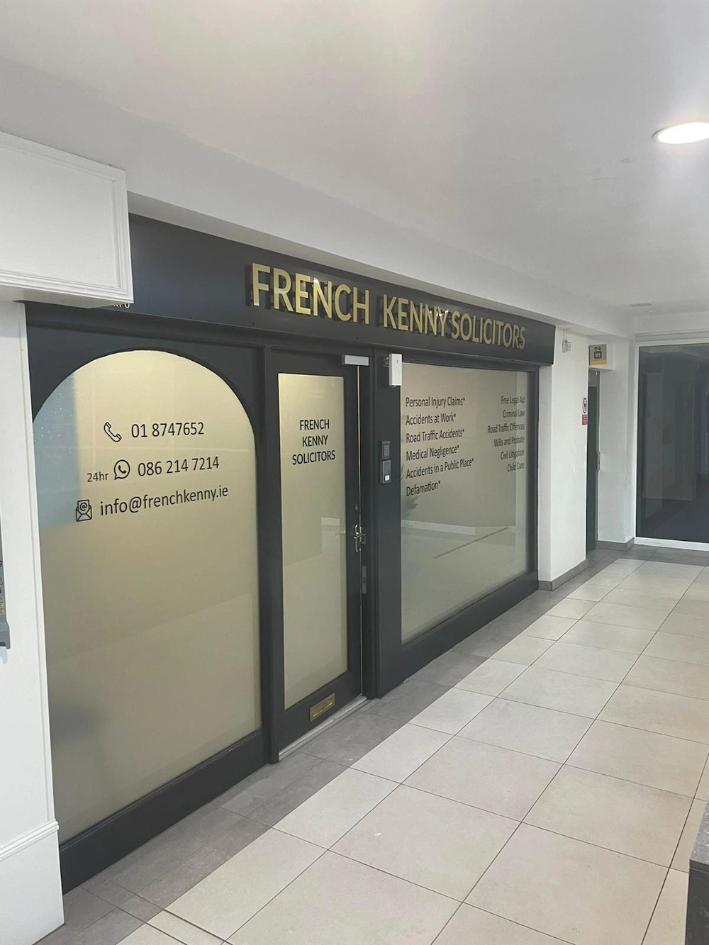 French Kenny opens new Coolock office