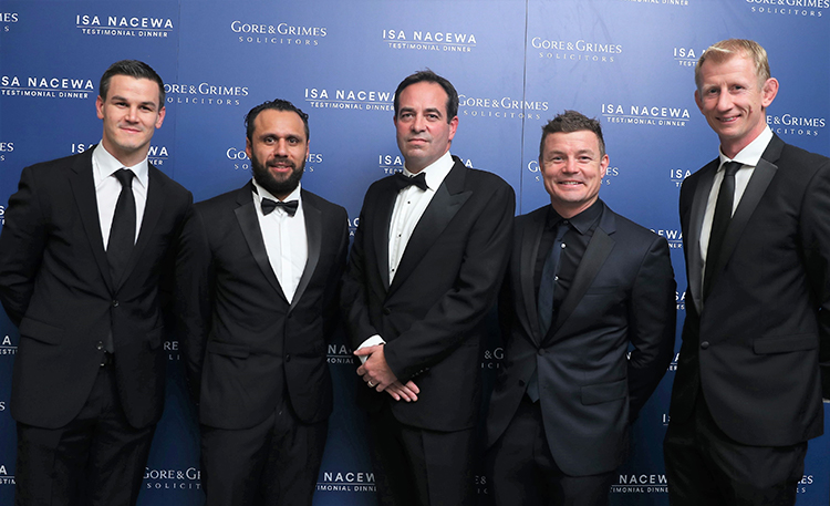 #InPictures: Gores & Grimes Solicitors sponsor Isa Nacewa Testimonial Dinner