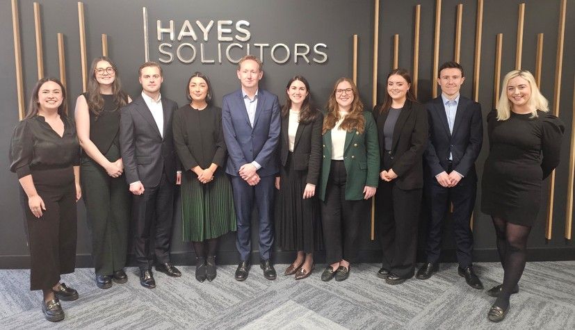 Hayes welcomes nine NQs