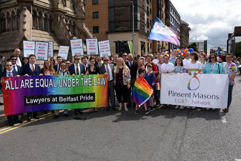 NI: Belfast lawyers prepare for fourth annual Belfast Pride bloc