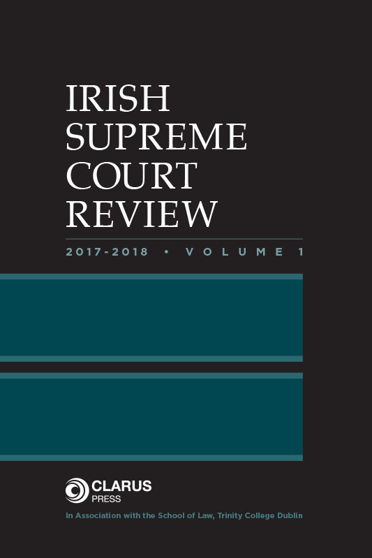 First edition of Irish Supreme Court Review published