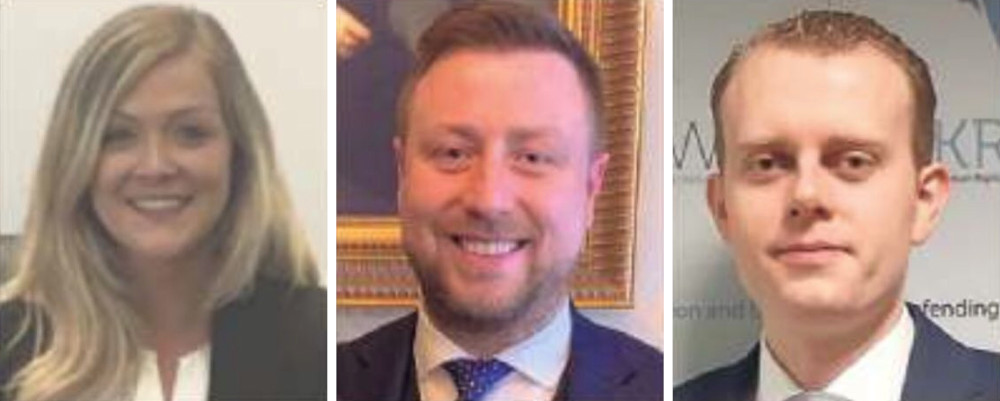 NI: KRW Law announces trio of promotions