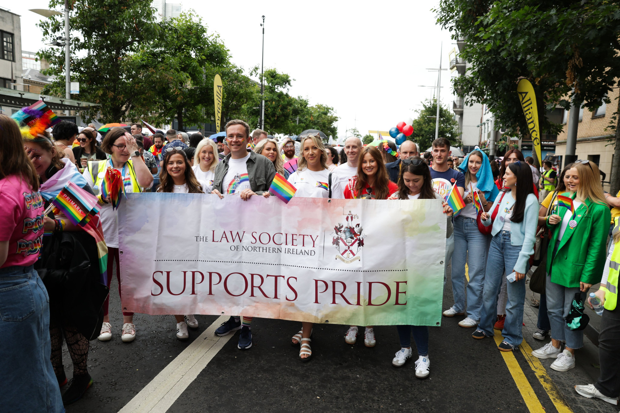 #InPictures: Belfast solicitors join annual Pride parade