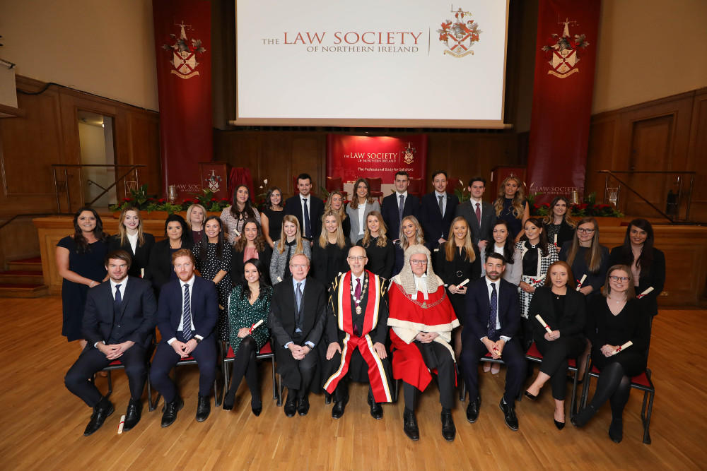 NI: Law Society welcomes 86 newly-qualified solicitors