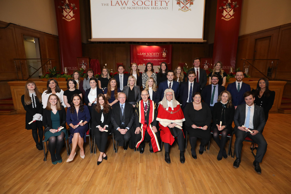 NI: Law Society welcomes 86 newly-qualified solicitors