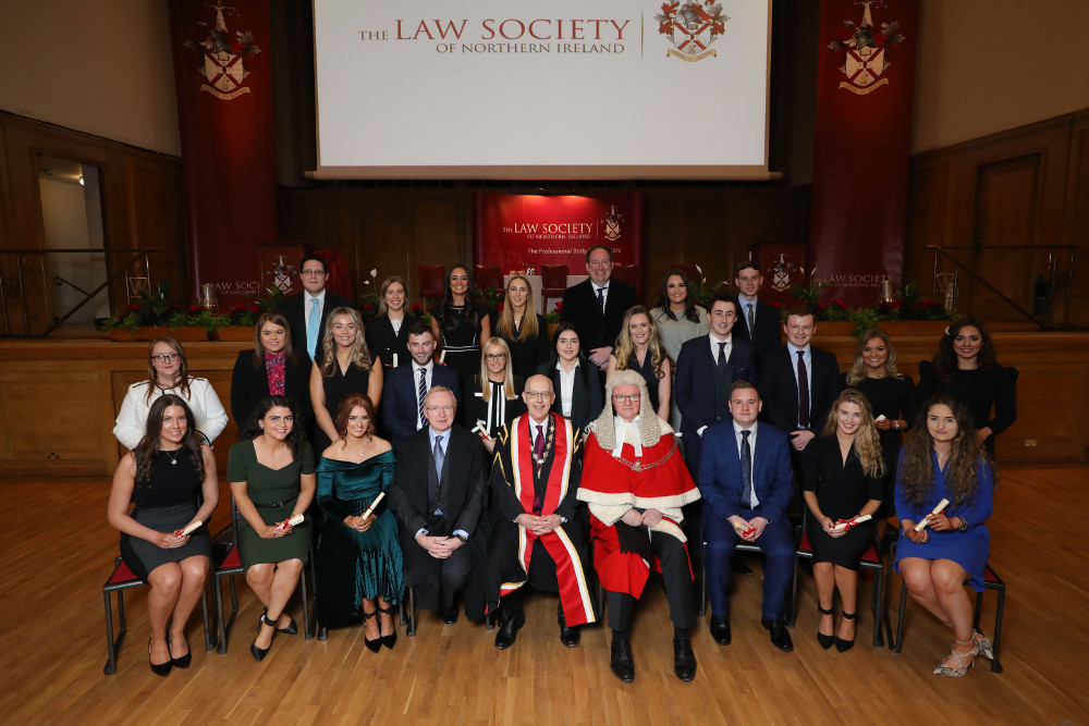 NI: Law Society welcomes 86 newly-qualified solicitors