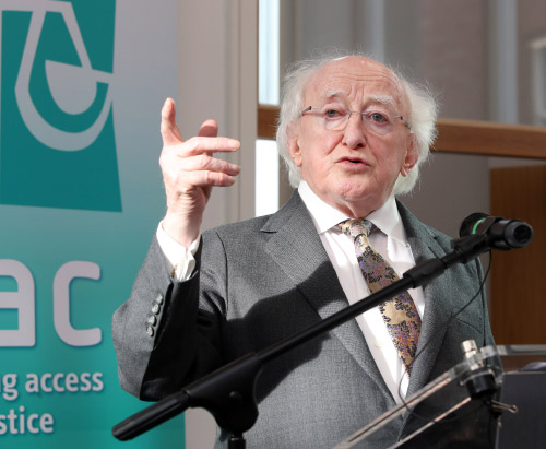 President Higgins: Barriers to access to justice 'damaging very fabric of Irish society'