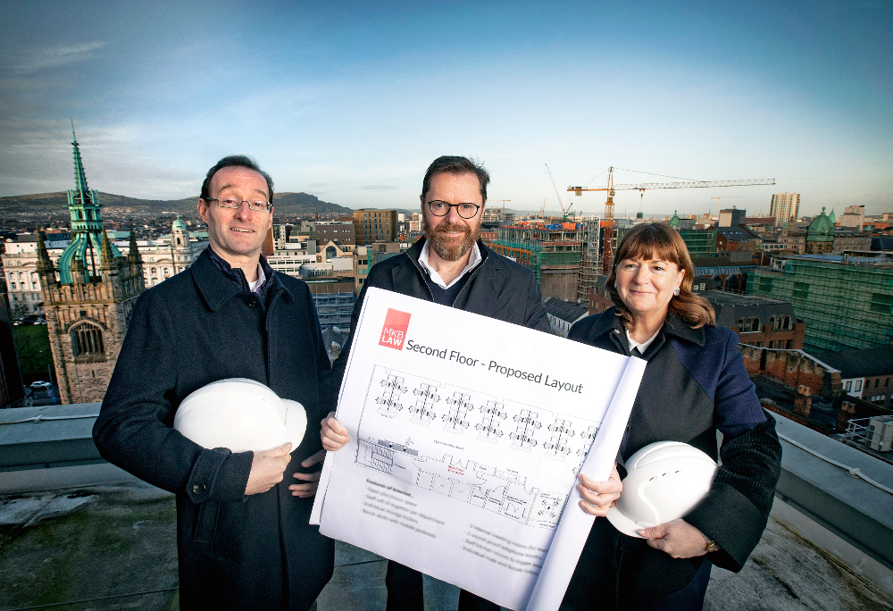 NI: MKB Law announces 'six-figure refurbishment' of Belfast offices