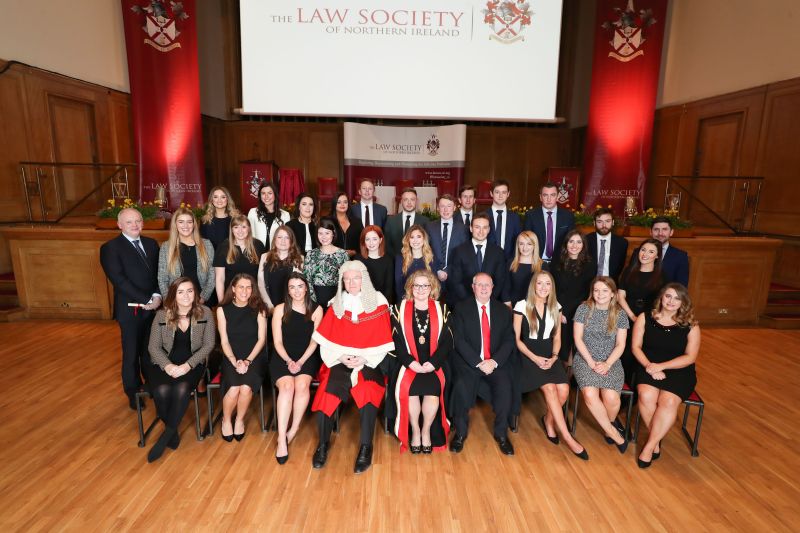 NI: Law Society of Northern Ireland admits 84 new solicitors