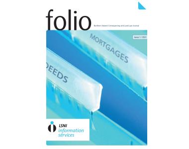 NI: Latest edition of conveyancing journal Folio published