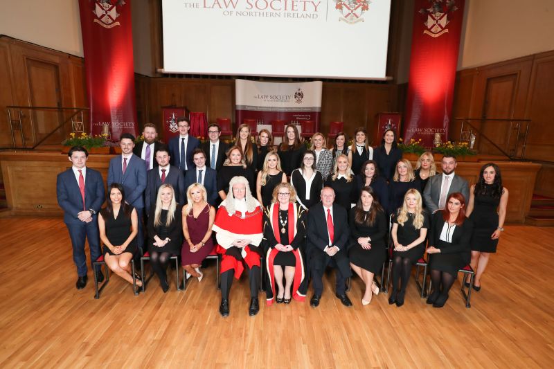 NI: Law Society of Northern Ireland admits 84 new solicitors