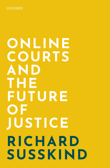 Weekend Books – Online Courts and the Future of Justice