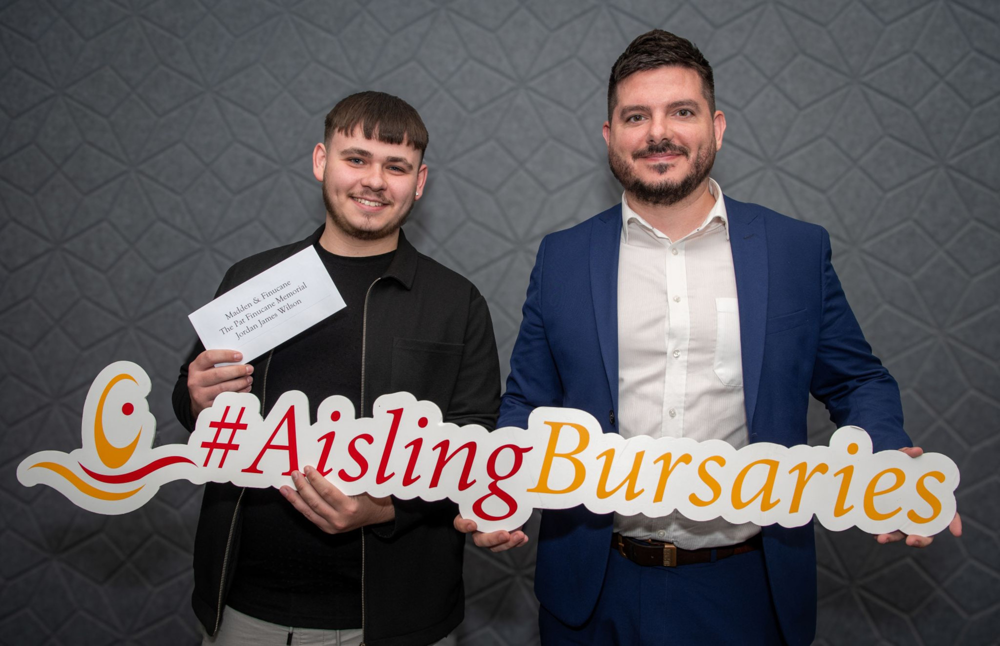 Jordan Wilson awarded Pat Finucane memorial bursary