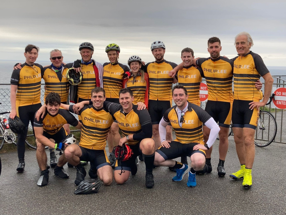 #InPictures: Philip Lee team set off on 652km charity cycle