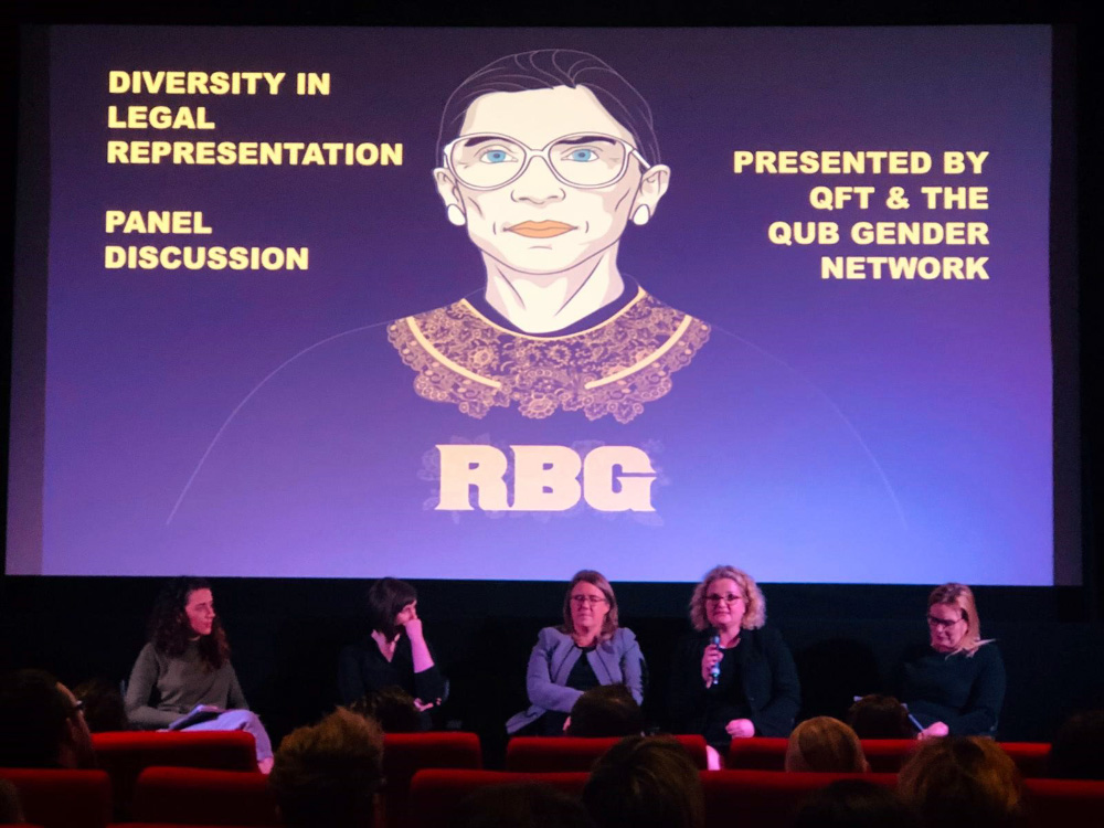 NI: Mrs Justice Keegan and leading lawyers discuss diversity and the law after RBG screening