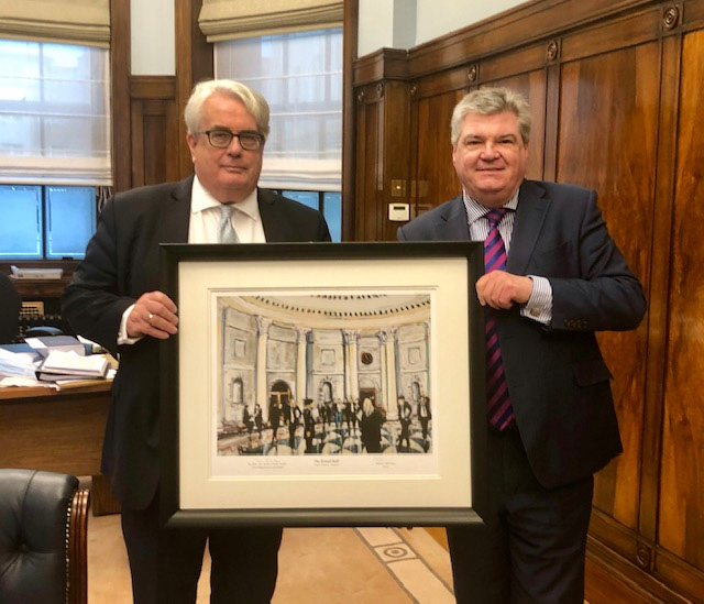 Rare Irish legal print signed by Chief Justice to be sold for charity