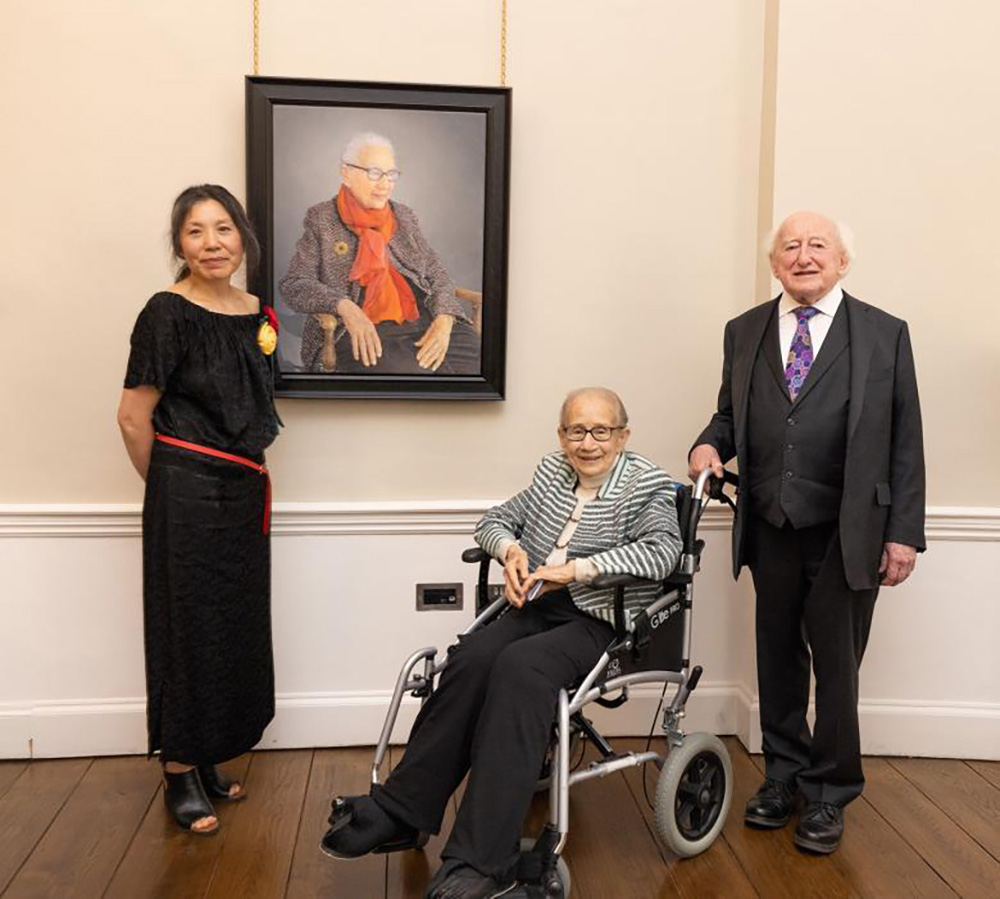 Portrait of Ms Justice Catherine McGuinness unveiled at National Gallery of Ireland