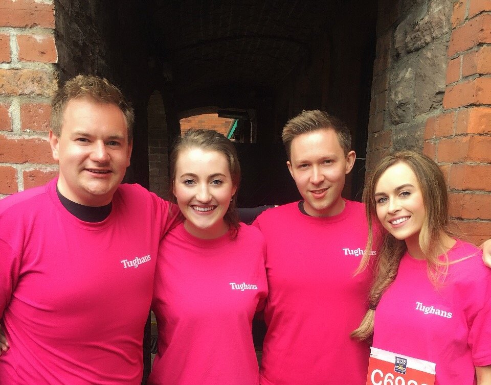 NI: Tughans staff run the Belfast Marathon for charity