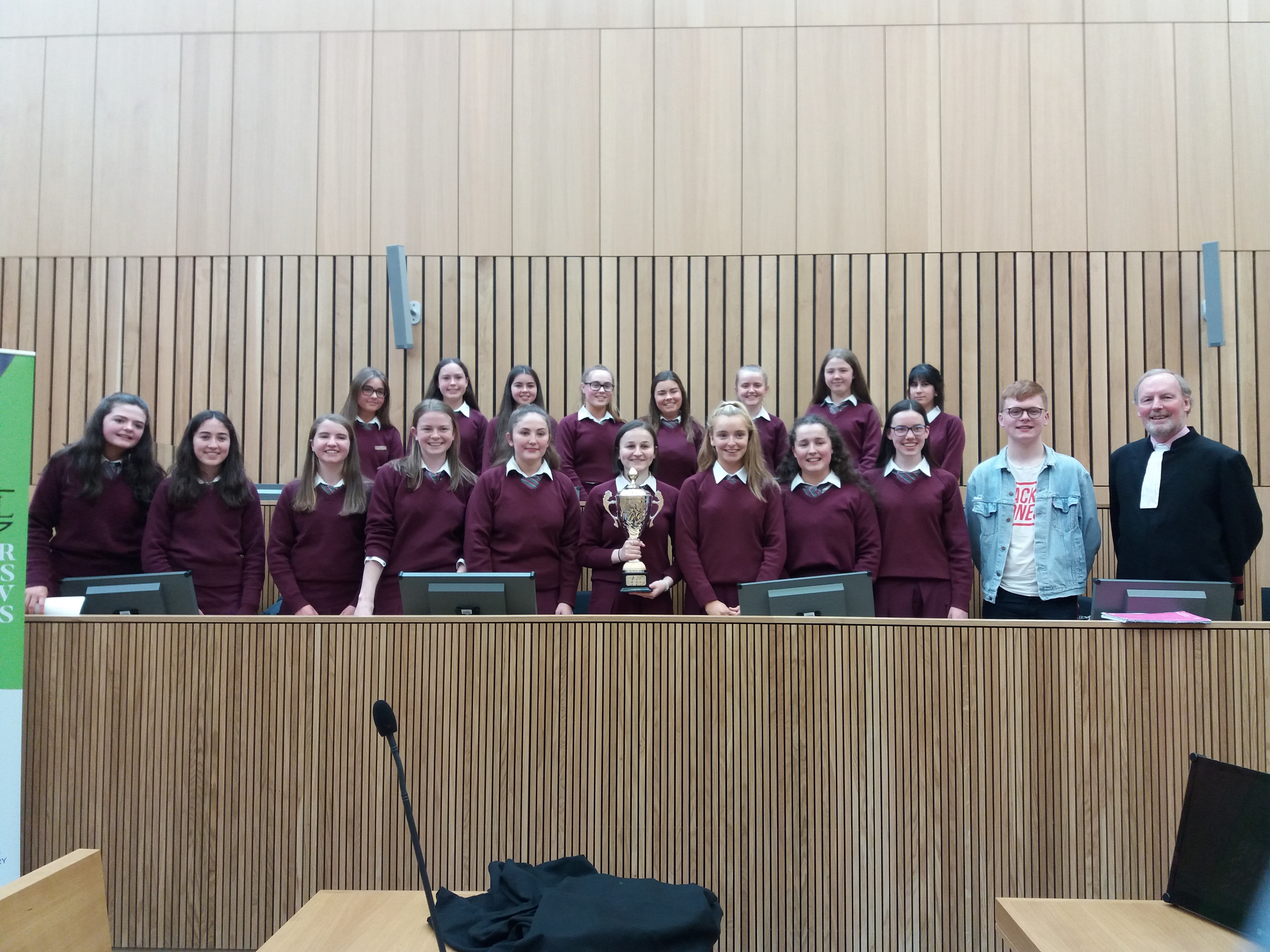 Laurel Hill students triumph in finals of inaugural TY Munster Mock Trial