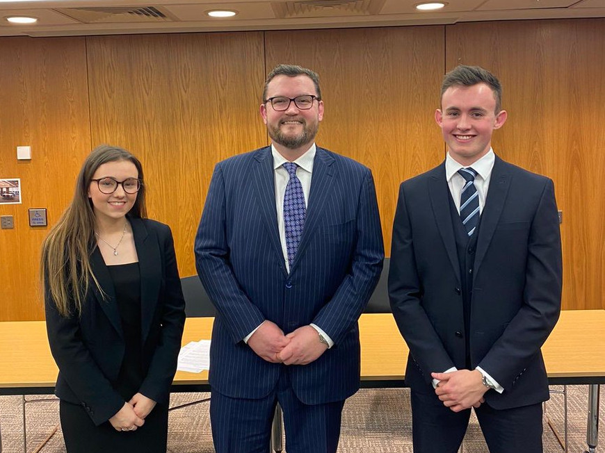 NI: Ulster University students in historic mooting triumph over QUB