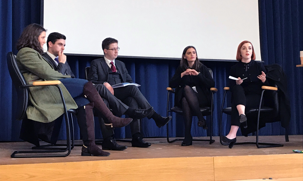 NI: Young barristers address A-level students at Methody law conference